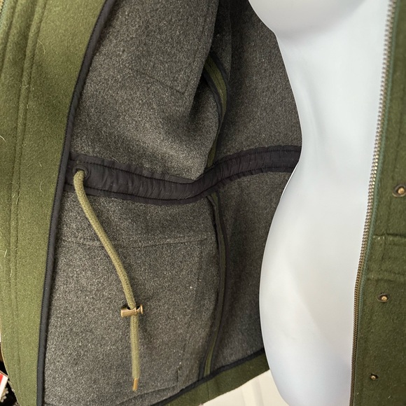 Lucky Brand dark green coat, size medium - Picture 2 of 4